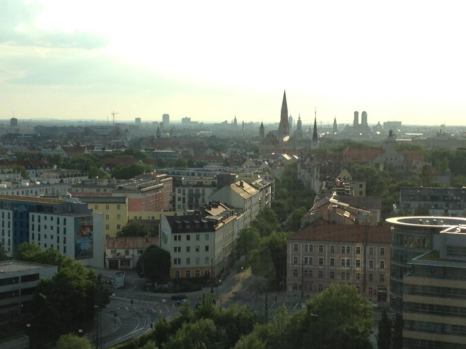 Blick über die Münchner Altstadt