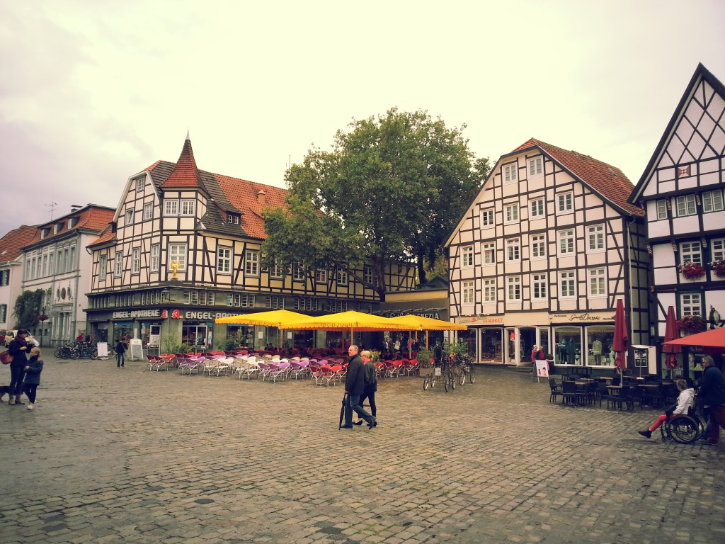 Marktplatz in der Stadt Soest
