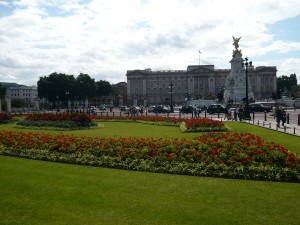Sitz der Queen of London - Buckingham Palace
